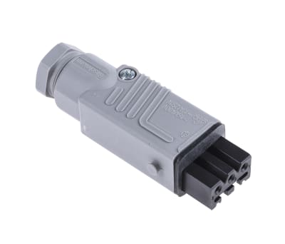 Product image for STSERIES 3WAY SOCKET W/STRAIN RELIEF,16A