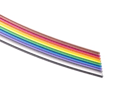 Product image for 10way 3302IDC 0.05 in ribbon cable,30.5m