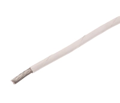 Product image for EN2267 AEROSPACE WIRE 18AWG WHITE 100M