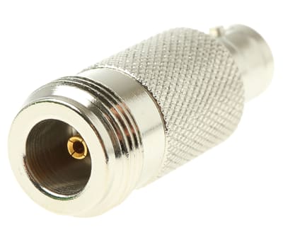 Product image for COAX ADAPTOR,BNC (F) TO N (F),AG CONTACT