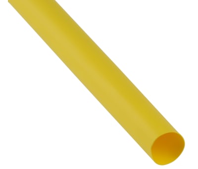 Product image for Yellow heatshrink tubing,12.7mm bore