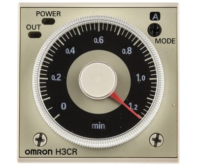 Product image for DPDT 6 function timer,0.05sec-300hr