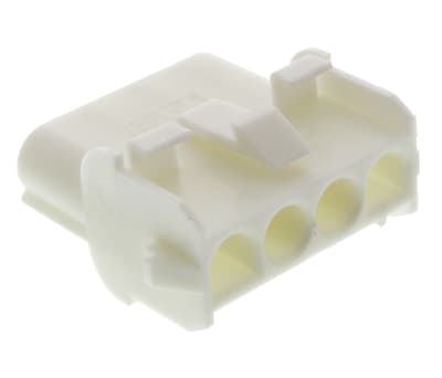 Product image for 4 WAY WHITE RECEPTACLE HOUSING