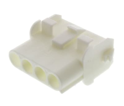 Product image for 4 WAY WHITE RECEPTACLE HOUSING