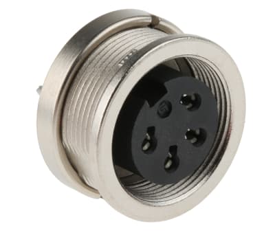 Product image for SERIES 680 4 WAY PANEL MOUNT SOCKET,5A