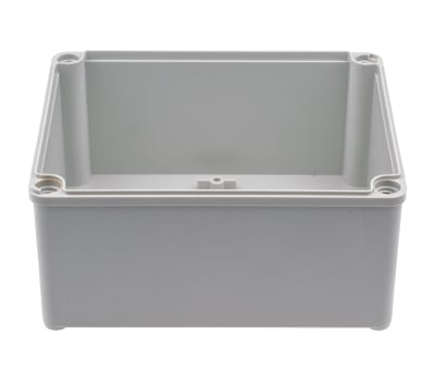 Product image for IP67 box with grey lid,170x140x95mm