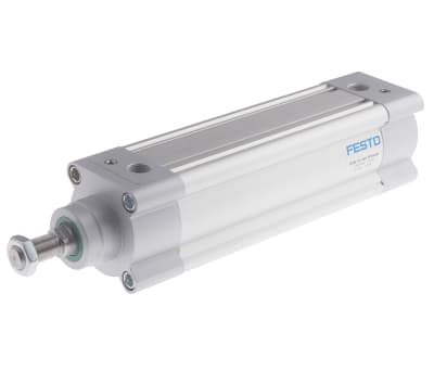 Product image for Festo Pneumatic Cylinder 63mm Bore, 160mm Stroke, DSBC Series, Double Acting