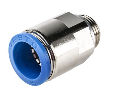 Product image for Push-in Fitting, Male G3/8, 16mm