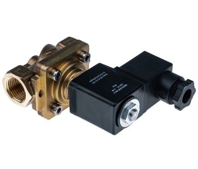 Product image for 2/2 WAY SOLENOID VALVE, NC, FEMALE G1/2