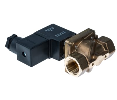 Product image for 2/2 WAY SOLENOID VALVE, NC, FEMALE G1/2