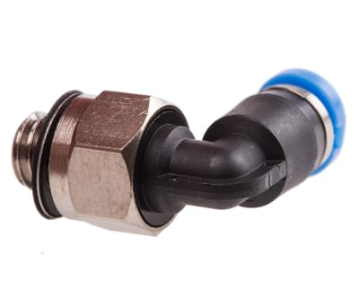 Product image for Push-in Elbow Fitting, Male M5, 3mm