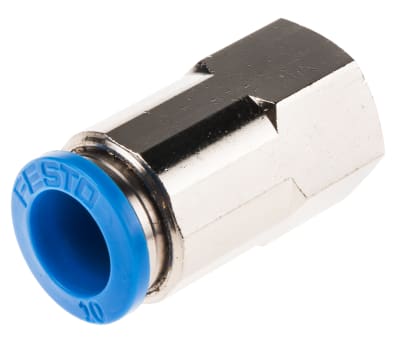 Product image for Push-in Fitting, Female G1/4, 10mm