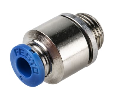 Product image for Push-in Fitting, Male G1/8, 4mm, Hex