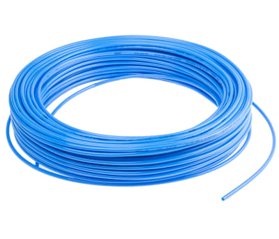 Product image for Blue Pneumatic Tube, 4mm OD x 50m