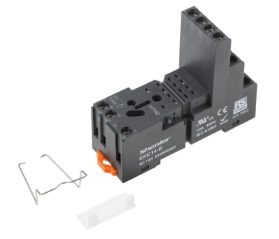 Product image for DIN RAIL SKTCAGE/SCREW 14 PINCLIP&TAG