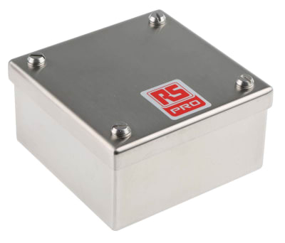 Product image for Stainless Stl adaptable box  100x100x50