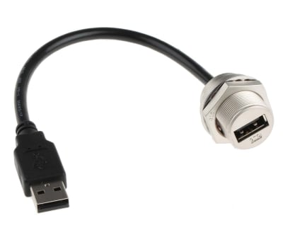 Product image for USB-A Metal C3 Panel Jack Screw