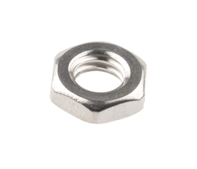 Product image for M6 A4 S/Steel Locking Half Nut,Din 439