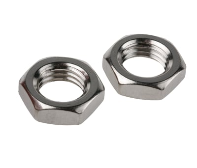 Product image for M20 A4 S/Steel Locking Half Nut,Din 439