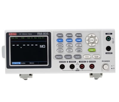 Product image for Ohmmeter with handler,RS-232C,USB,GPIB