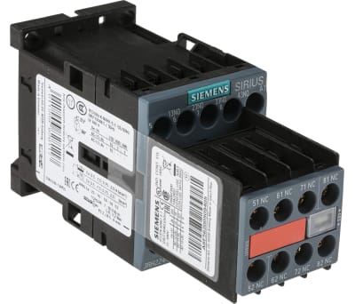 Product image for Siemens Control Relay - 4NO/4NC, 10 A Contact Rating, 230 V ac, 4P