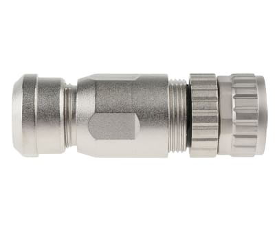 Product image for Harting Screw Connector, 5 Contacts, Cable Mount M12, IP67