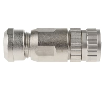 Product image for Harting Screw Connector, 8 Contacts, Cable Mount M12, IP67