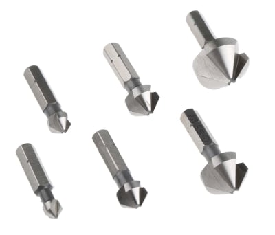 Product image for Wera Countersink Set x6.3 mm, 8.3 mm, 10.4 mm, 12.4 mm, 16.5 mm, 20.5 mm8 Piece