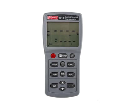 Product image for 2-Channel Thermometer, Selectable