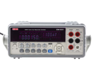 Product image for 120000 count dual measurement multimeter