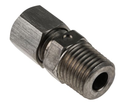 Product image for Stainless Steel Fitting 1/4" NPT x 6.0mm