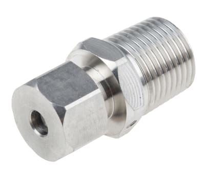 Product image for Stainless Steel Fitting 1/2" NPT x 6.0mm