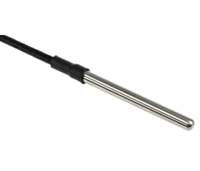 Product image for RS PRO Type PT 100 Thermocouple 50mm Length, 4.5mm Diameter, -50°C → +250°C