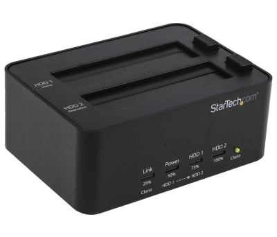 Product image for STARTECH SB 3 1:1 HDD DOCK + ERASER