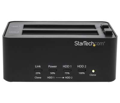 Product image for STARTECH SB 3 1:1 HDD DOCK + ERASER