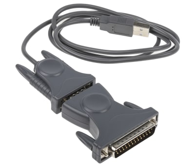 Product image for STARTECH USB TO RS232 DB9 ADAPTER DB25