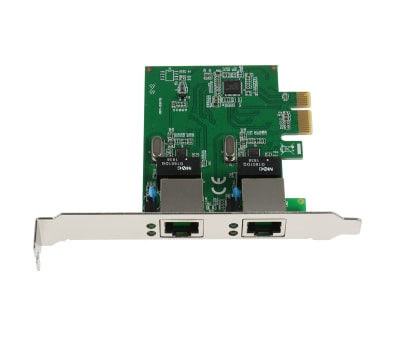 Product image for Startech 2-Port PCIe Network Card