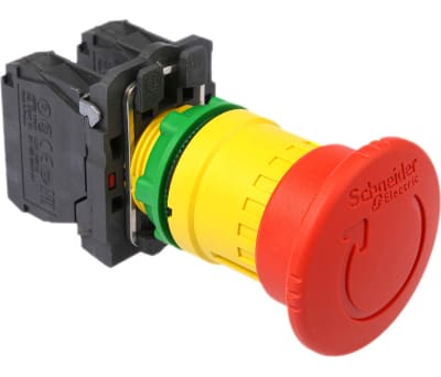 Product image for EMERGENCY STOP TWIST RELEASE RED 2NC