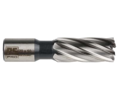 Product image for RS PRO HSS 20 mm Cutting Diameter Magnetic Drill Bit