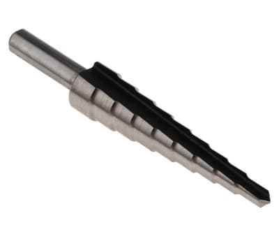 Product image for 4-12mm HSS step drill bit 6.5mm shank