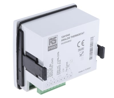 Product image for Analogue Thermostat, 96x96, 8A relay