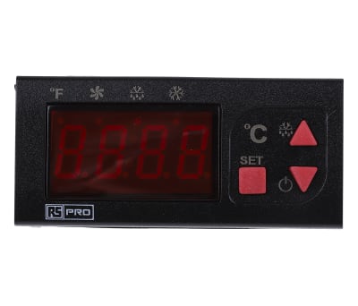 Product image for On/Off Temp Controller, 35x77, 230V ac