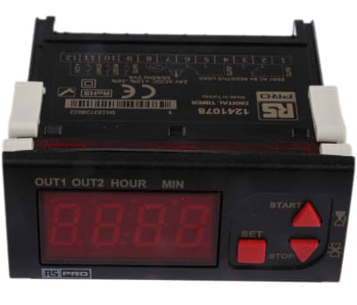 Product image for Digital Timer, 35x77, 24V ac/dc