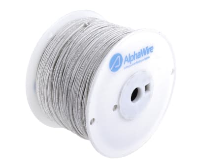 Product image for Wire 18 AWG PVC 300V UL1007 White 305m