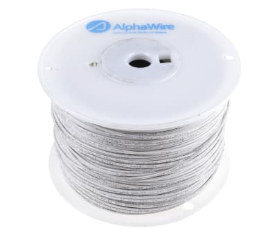 Product image for Wire 18 AWG PVC 300V UL1007 White 305m