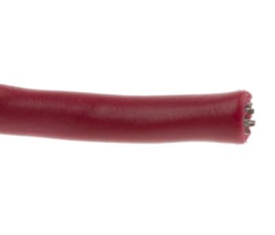 Product image for Wire 18 AWG PVC 300V UL1007 Red 305m