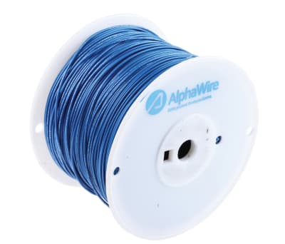 Product image for Wire 18 AWG PVC 300V UL1007 Blue 305m