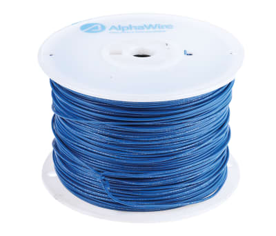 Product image for Wire 18 AWG PVC 300V UL1007 Blue 305m