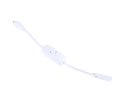 Product image for MICRO USB CABLE W/INLINE SWITCH WHITE
