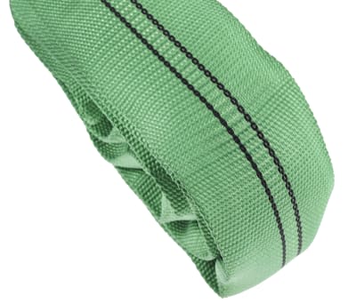 Product image for RS PRO 3m Green Lifting Sling Round, 2t